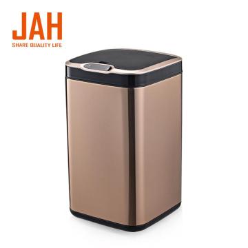 JAH квадратный сенсорный мусорный ящик для домашней гостиной