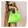 Heart Neon Candy Color Valentines Gift Felt Handbags