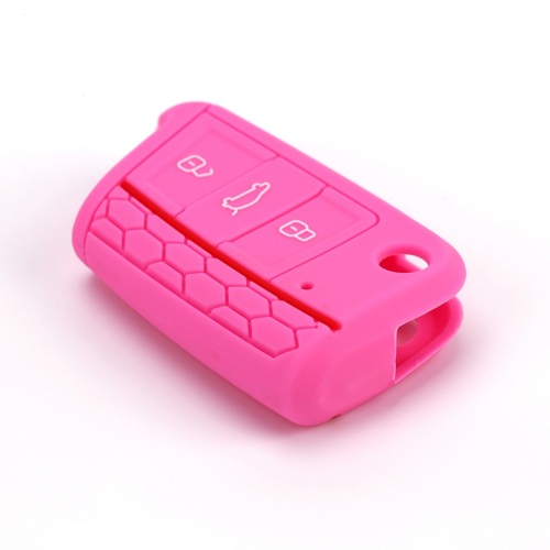 3 Buttons Car Key Case For Silicone Cover