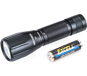 Nextorch C1ハンドヘルドAAアルミニウム懐中電灯-140ルーメンLEDライト