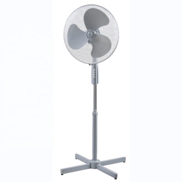 New Arrival 45W X Cross Base Automatic Oscillation Adjustable Tilting Angle 16 Inch Pedestal Stand Fan
