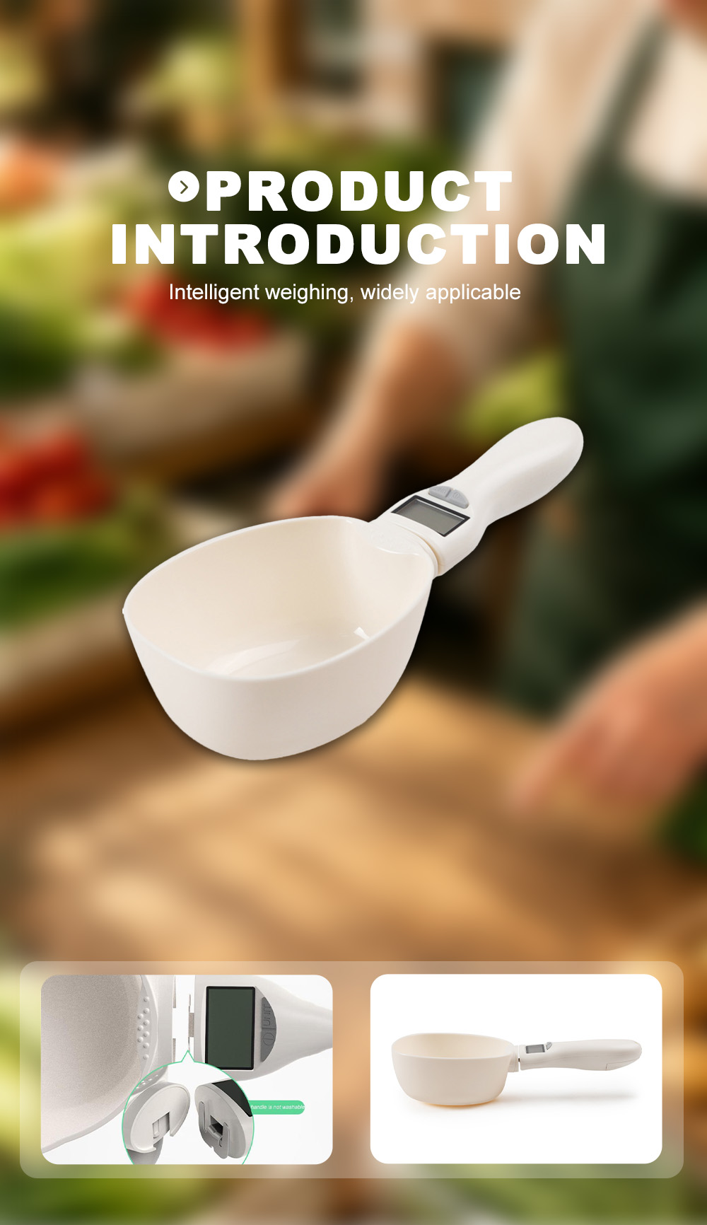 YHD‑S002 Large Capacity Digital Spoon Scale X