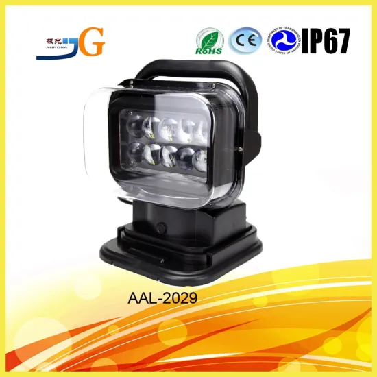 Auto Spare Parts For Car 50W Remote Control Hid Work Light Led Light 12V