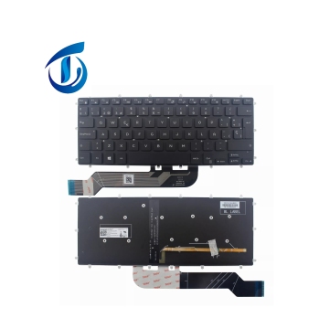 Nuevo teclado español retroiluminado para Dell Inspiron 13 5368 2-In-1 5378 7368 7378