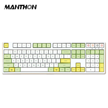 Chủ đề Banana PBT Dye Keycaps cho bàn phím cơ học Cherry/Filco/Duck/IKBC