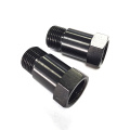 Conector de sensor de zinco preto banhado a ferro