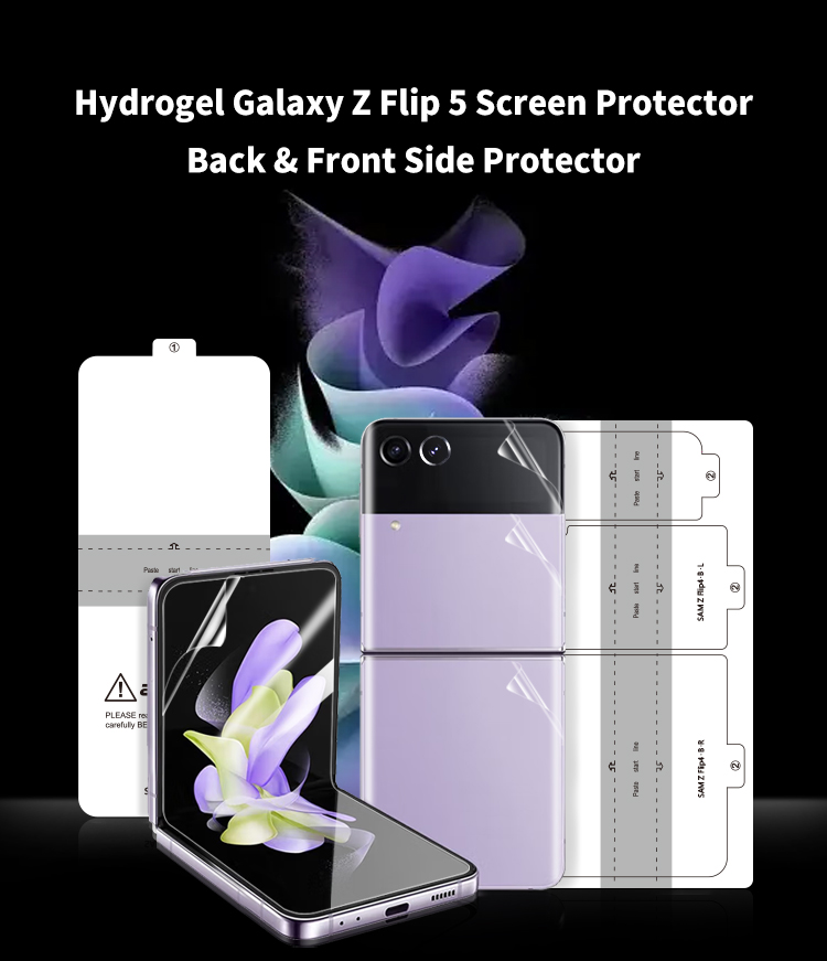 hydrogel screen protector for filp 5
