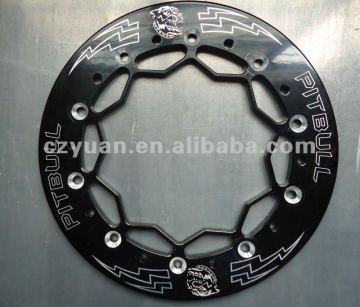 CNC Process Polished Aluminum Beadlock Beauty Rings