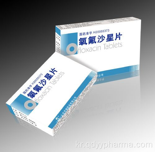 Ofloxacin 정제 100mg 항 감염성