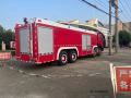 Truck di pompieri in polvere personalizzato Howo 8x4 in schiuma d&#39;acqua