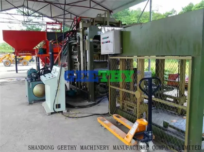 Qt4-15c Columbia Concrete Block Machine/Hydraulic Block Machine