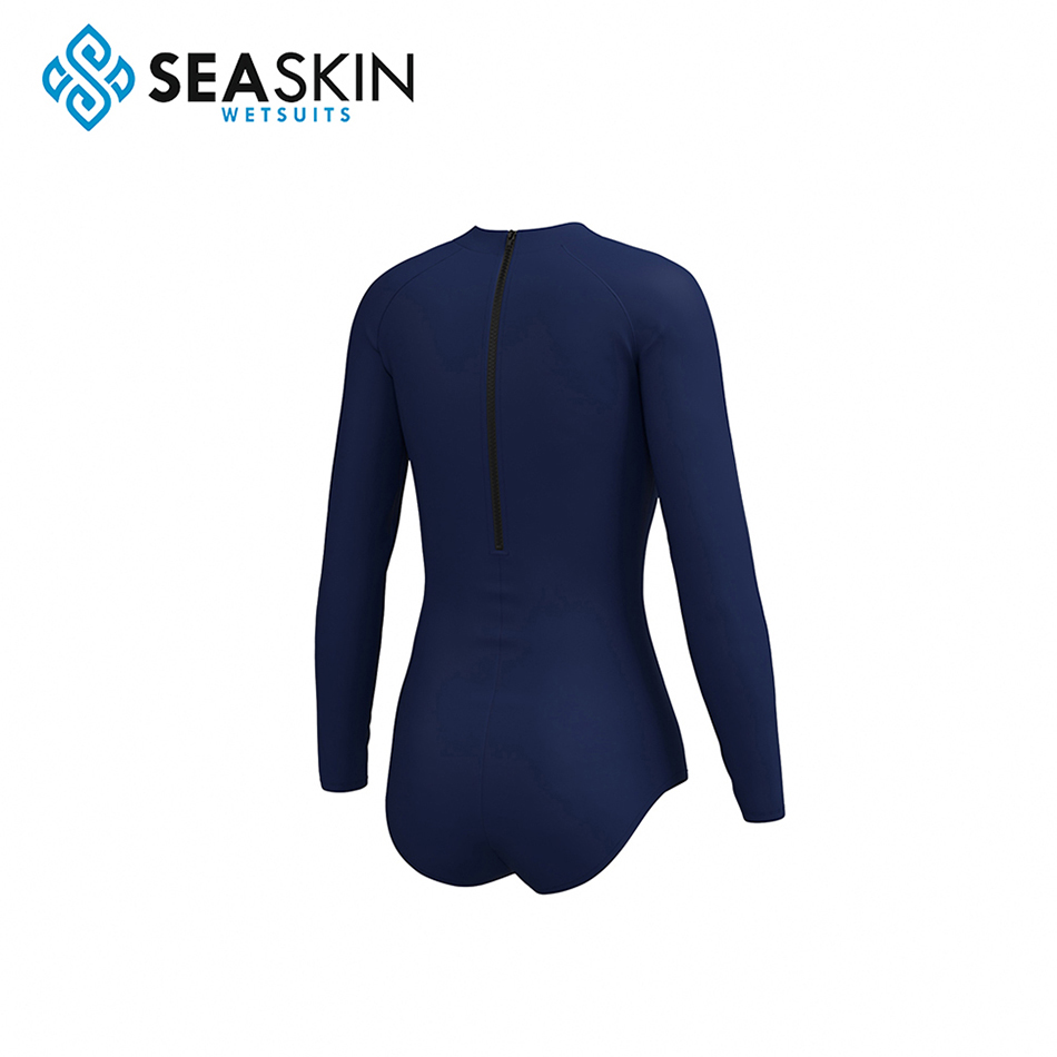 Seaskin bayan özelleştirilebilir uzun kollu bikini wetsuit