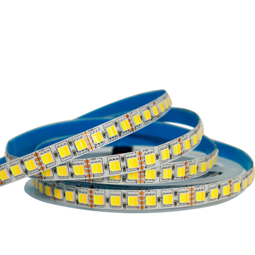 Flexible 5025 2-in-1 W+WW 120Leds/M 5M Dual Colour LED Strip Dimming 12V/24V Waterproof CCT Light