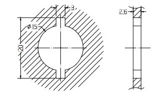 Damper Drawing For Car Sunglass Boxes