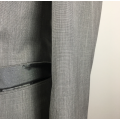 Custom Business Grey Anti-Wrinkes Modern Men's Suit