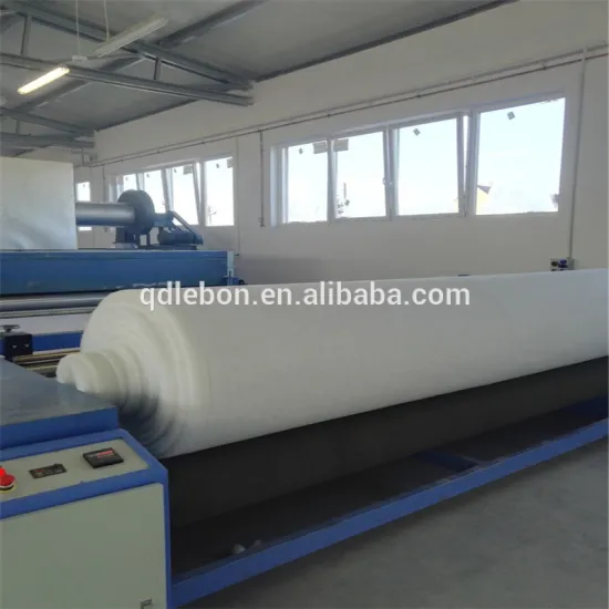 Nonwoven Hard cotton non-glue cotton wadding production line
