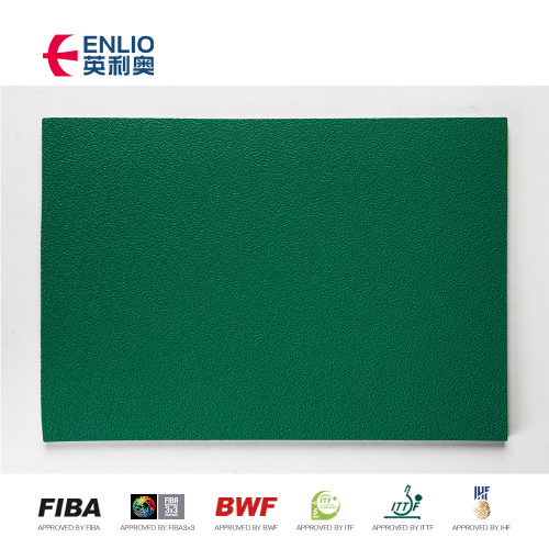2021 ENLIO BWF pvc 7.0mm Badminton Court Sports Flooring