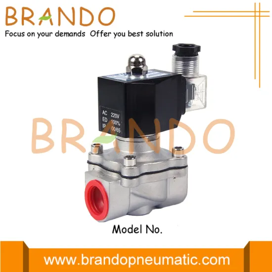 1/2'' 3/4'' Stainless Steel SS304 Solenoid Valve 24VDC