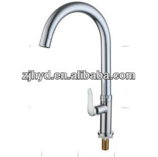 Single handle standing chrome kitchen tap/ZH-005