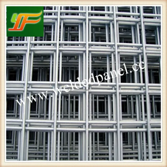 Hot Sales Galvanized PVC Coated Welde Wire Mesh Panel/galvanise panneaux soudes grillage