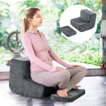 Ergonomic Meditation Cushion Set: Enhancing Comfort and Back Support