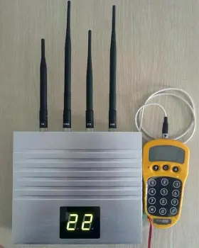 Network jamming system with remote monitoring P-4421GM (can be upgraded to more than 4 channels)