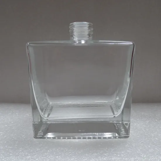 400ml empty custom decorative glass bottle reed diffuser with cap