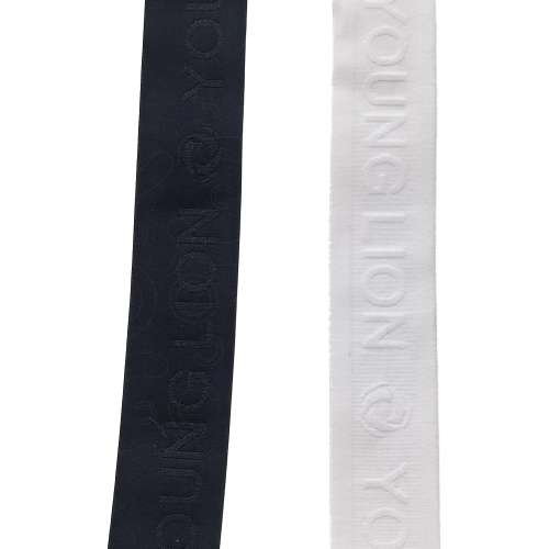 Jalur elastik jacquard berketumpatan tinggi warna tunggal