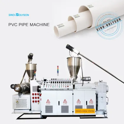 SINO-HOLYSON PVC Pipe Making Machines: Electric Conduit & Water Supply Applications