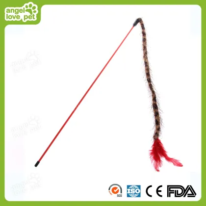 Colorful Feather Cat Teaser, Pet Toy