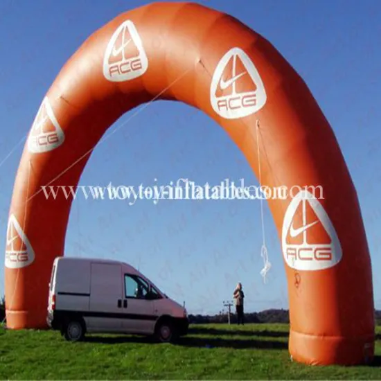 Advertising infltable arch
