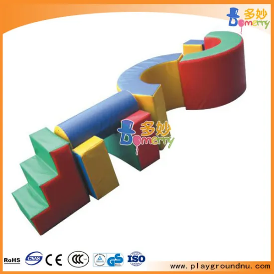 Most Attractive Indoor Walking Tunnel Size Soft Play for Children Items kiddie soft floor climbing items