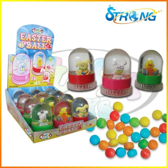 Easter Crystal Ball Easter toy with candy