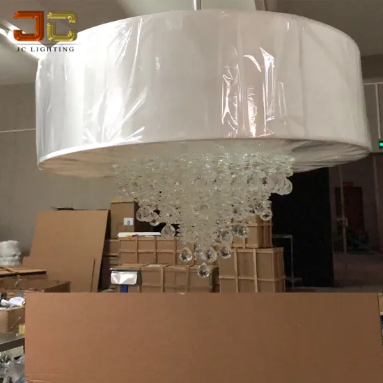 Modern Luxury American Style Crystal Round Pendant Lamp for Contemporary Living Rooms