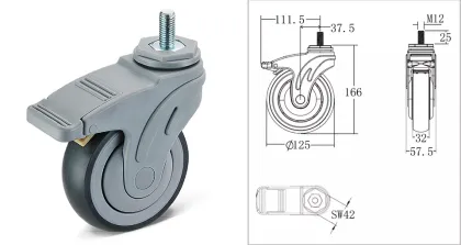 hospital beds wheels / medical bed accessories hospital beds wheels