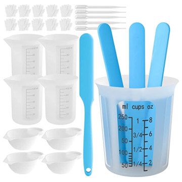 INTODIY SILICONE RESIN MEDIÇÃO DE COPS KIT DE TOLA PARA PROJETOS DE EPOXY