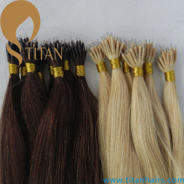 2014 new products 100% human hair nano ring hair extension