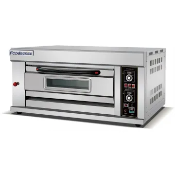 Single Deck Baking Oven Small Baking Oven 1 Deck 2 Tray Gas Baking Oven