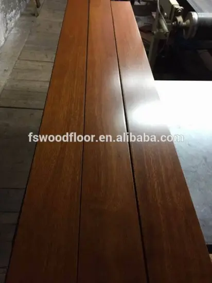 Indonesia origin kempas long plank solid timber flooring 1800x90x18mm