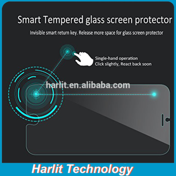 Smart Return Key Tempered Glass Screen Protector for iPhone 6/ iPhone 6 Plus with Virtual Back Button Key