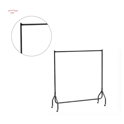 Nordic Home Metal Rectangular Clothes Rail Display Rack