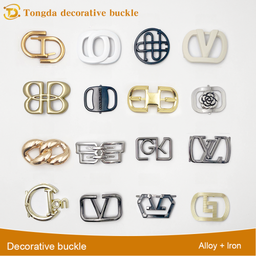 Zarif Çinko Alaşımlı Ayakkabı Dekoratif Bağlantı Elemanı