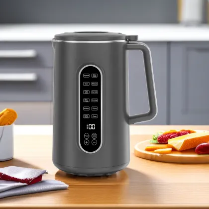3D Steam Mijia Portable Soy Milk Machine - Automatic Nut Milk Maker for Homemade Almond Milk