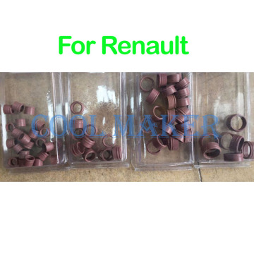 Auto Air Conditioner AC Hose Joint O-Ring Set for Renault - 4 Pieces