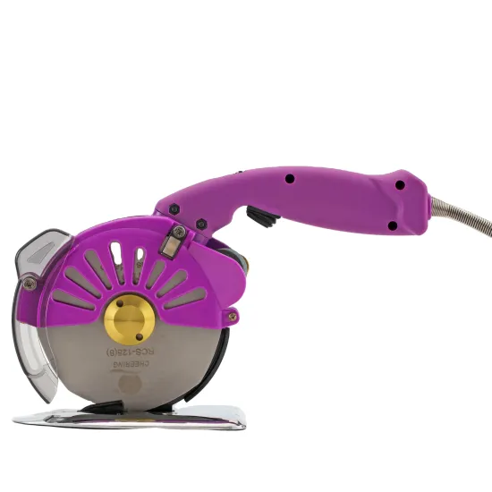 RCS-100 Automatic Servo Direct High-Speed Clothing Round Knife Cutting Machine