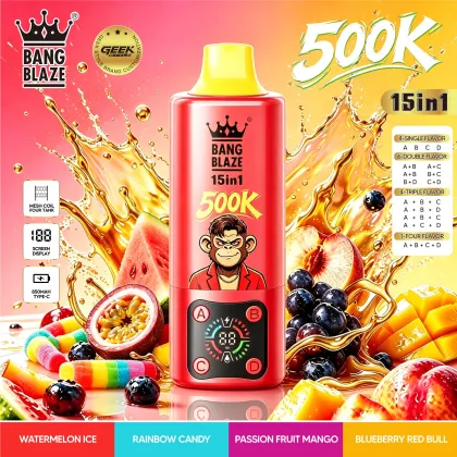 Bang Blaze 15in1 500K Puffs Disposable Vape