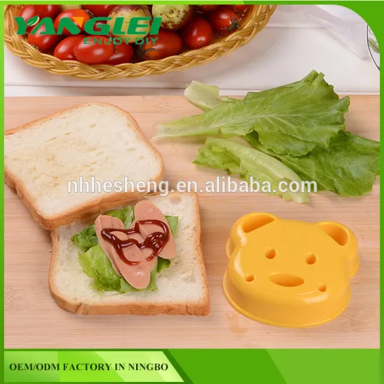 bear shaped mold for sandwiches sandwich mold