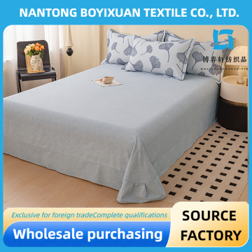100% cotton Ginkgo Fragrance style bed sheet