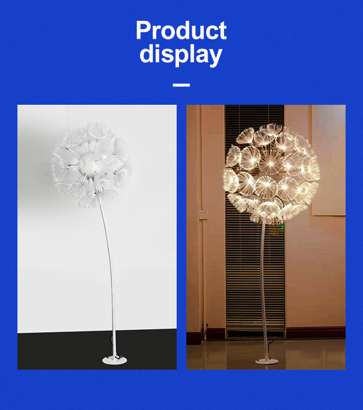 Fibe Optic Flower Lamp