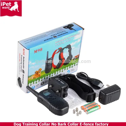 ipetwant M98 Waterproof and Rechargeable Dog Training Collar pet training products